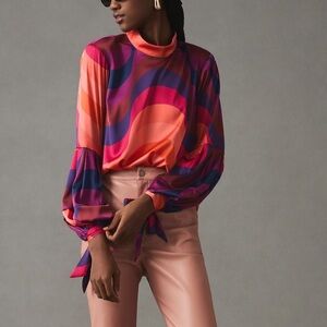 Anthropologie Hutch Myla Popover Blouse